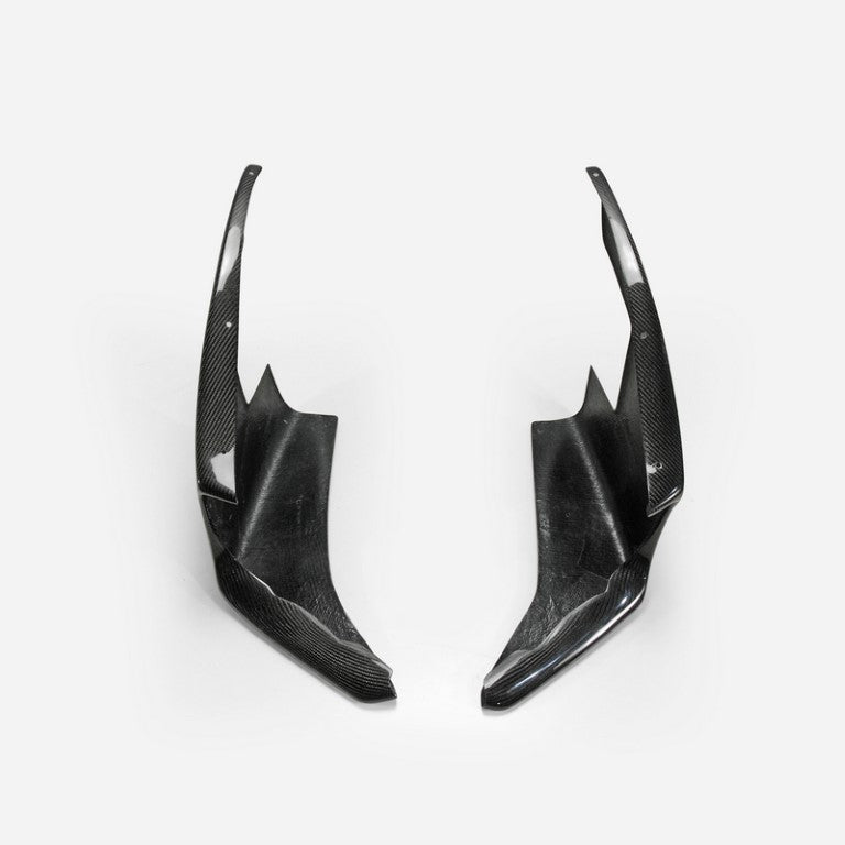 Nissan R33 Skyline GTR 1995 1996 1997 1998 with Aftermarket Parts - Front Bumper Canard Carbon Fiber / FRP from EPR USA