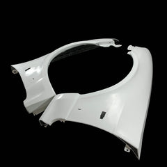 Nissan R33 Skyline GTR 1995 1996 1997 1998 with Aftermarket Parts - Front Wide Vented Fender Carbon Fiber / FRP from EPR USA