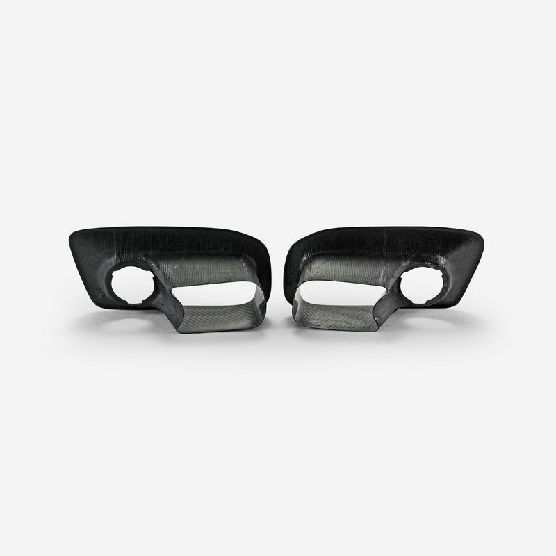 Nissan R33 Skyline GTR 1995 1996 1997 1998 with Aftermarket Parts - Front Bumper Air Duct Carbon Fiber from EPR USA
