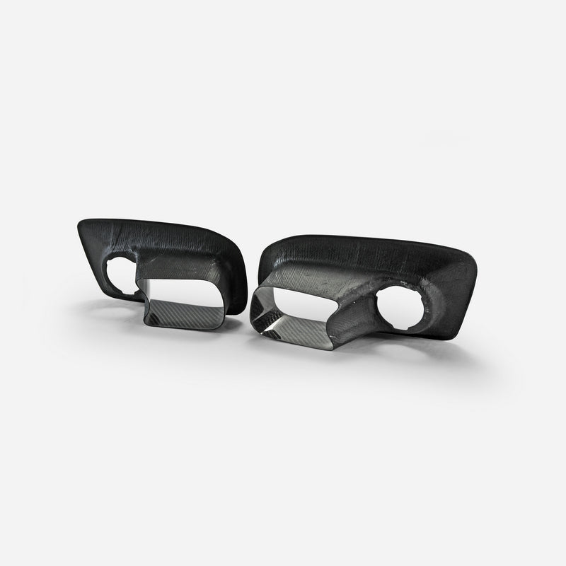 Nissan R33 Skyline GTR 1995 1996 1997 1998 with Aftermarket Parts - Front Bumper Air Duct Carbon Fiber from EPR USA
