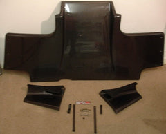 Nissan R33 Skyline GTR 1995 1996 1997 1998 with Aftermarket Parts - TS Style Rear Diffuser Carbon Fiber / FRP from EPR USA