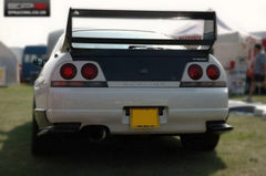 Nissan R33 Skyline GTR 1995 1996 1997 1998 & R33 Skyline GTST Series 1 1993 1994 1995 1996 & R33 Skyline GTST Series 2 1997 1998 with Aftermarket Parts - Garage Style Gracer Spoiler Carbon Fiber / FRP from EPR USA