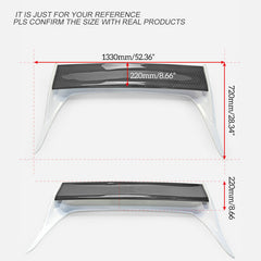 Nissan R33 Skyline GTR 1995 1996 1997 1998 & R33 Skyline GTST Series 1 1993 1994 1995 1996 & R33 Skyline GTST Series 2 1997 1998 with Aftermarket Parts - Rear Spoiler Carbon Fiber / FRP from EPR USA