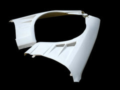 Nissan R33 Skyline GTST Series 1 1993 1994 1995 1996 with Aftermarket Parts - BN Style Front Fenders Carbon Fiber / FRP from EPR USA