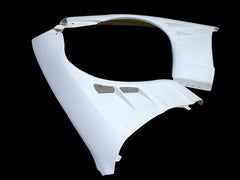 Nissan R33 Skyline GTST Series 1 1993 1994 1995 1996 with Aftermarket Parts - BN Style Front Fenders Carbon Fiber / FRP from EPR USA