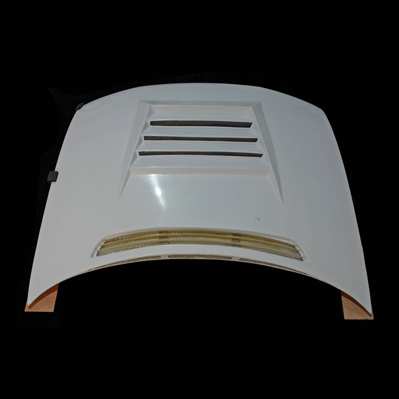 Nissan R33 Skyline GTST Series 1 1993 1994 1995 1996 with Aftermarket Parts - DMAX Style Hood Carbon Fiber / FRP from EPR USA