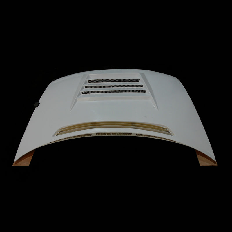 Nissan R33 Skyline GTST Series 1 1993 1994 1995 1996 with Aftermarket Parts - DMAX Style Hood Carbon Fiber / FRP from EPR USA