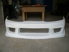 Nissan R33 Skyline GTST Series 1 1993 1994 1995 1996 with Aftermarket Parts - INGS Style Front Bumper Carbon Fiber / FRP from EPR USA