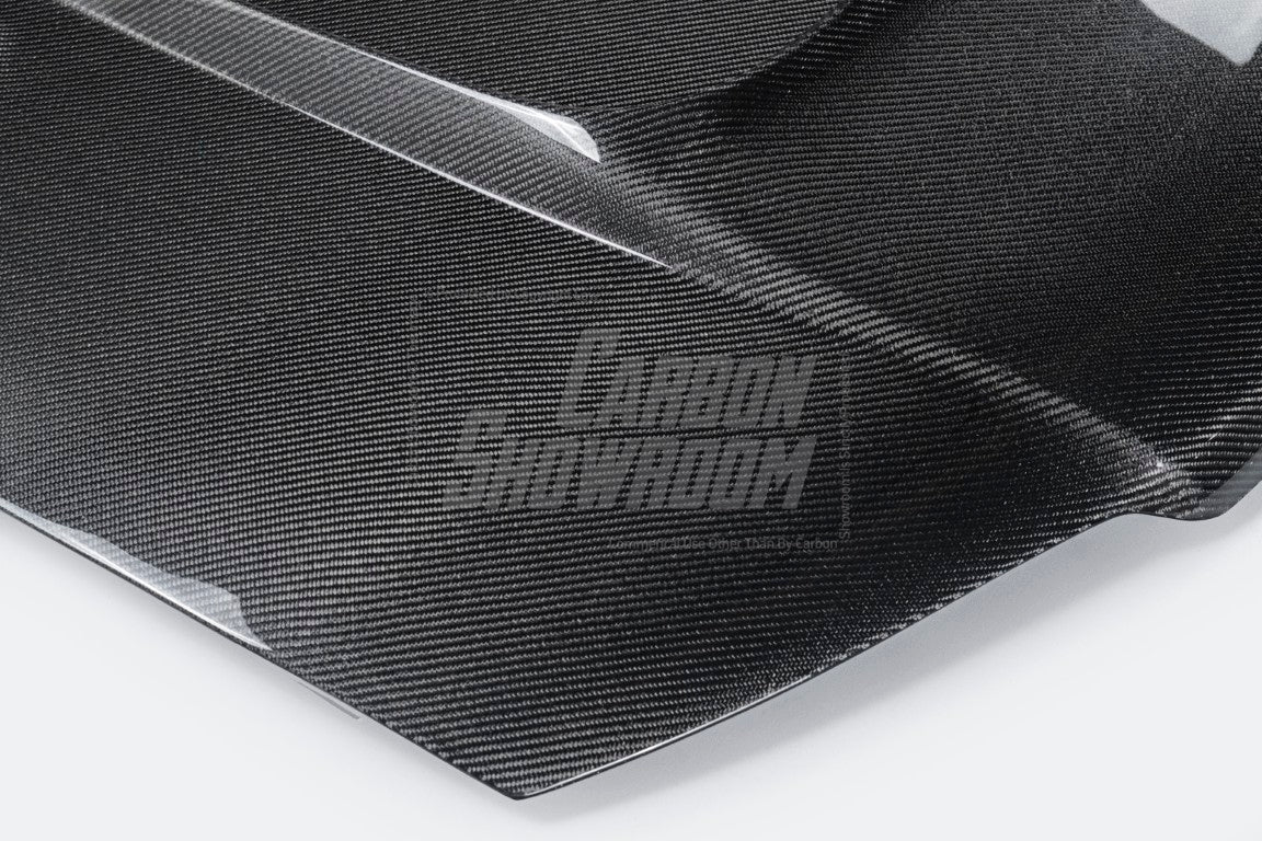 Nissan R33 Skyline GTST Series 2 1997 1998 with Aftermarket Parts - B Style Hood Carbon Fiber / FRP from EPR USA