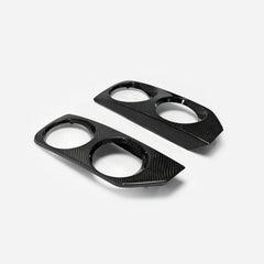 Nissan R33 Skyline GTST Series 2 1997 1998 with Aftermarket Parts - OE Style Front Bumper Fog Light Cover Carbon Fiber / FRP from EPR USA