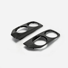 Nissan R33 Skyline GTST Series 2 1997 1998 with Aftermarket Parts - OE Style Front Bumper Fog Light Cover Carbon Fiber / FRP from EPR USA