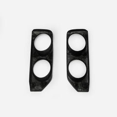 Nissan R33 Skyline GTST Series 2 1997 1998 with Aftermarket Parts - OE Style Front Bumper Fog Light Cover Carbon Fiber / FRP from EPR USA