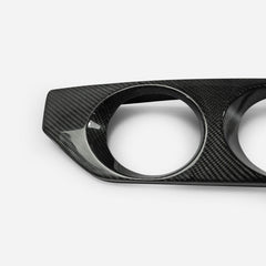 Nissan R33 Skyline GTST Series 2 1997 1998 with Aftermarket Parts - OE Style Front Bumper Fog Light Cover Carbon Fiber / FRP from EPR USA