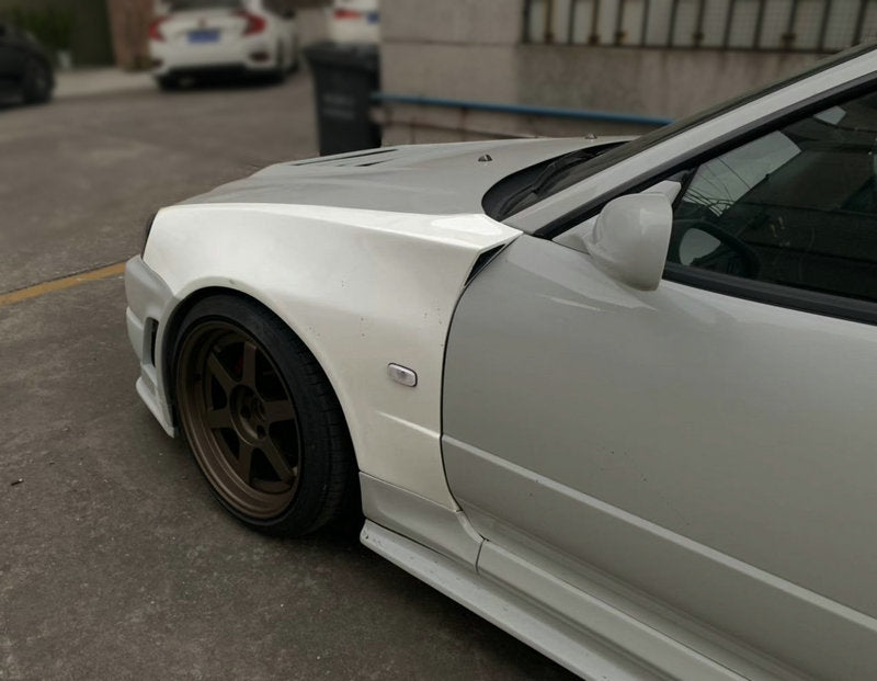 Nissan R34 ER34 GTT Aftermarket Parts - EPR USA Front & Rear Fender ...