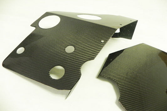 Nissan R34 ER34 GTT RB25 1999 2000 2001 2002 2003 2004 with Aftermarket Parts - Air Filter Cover Carbon Fiber/FRP from EPR USA