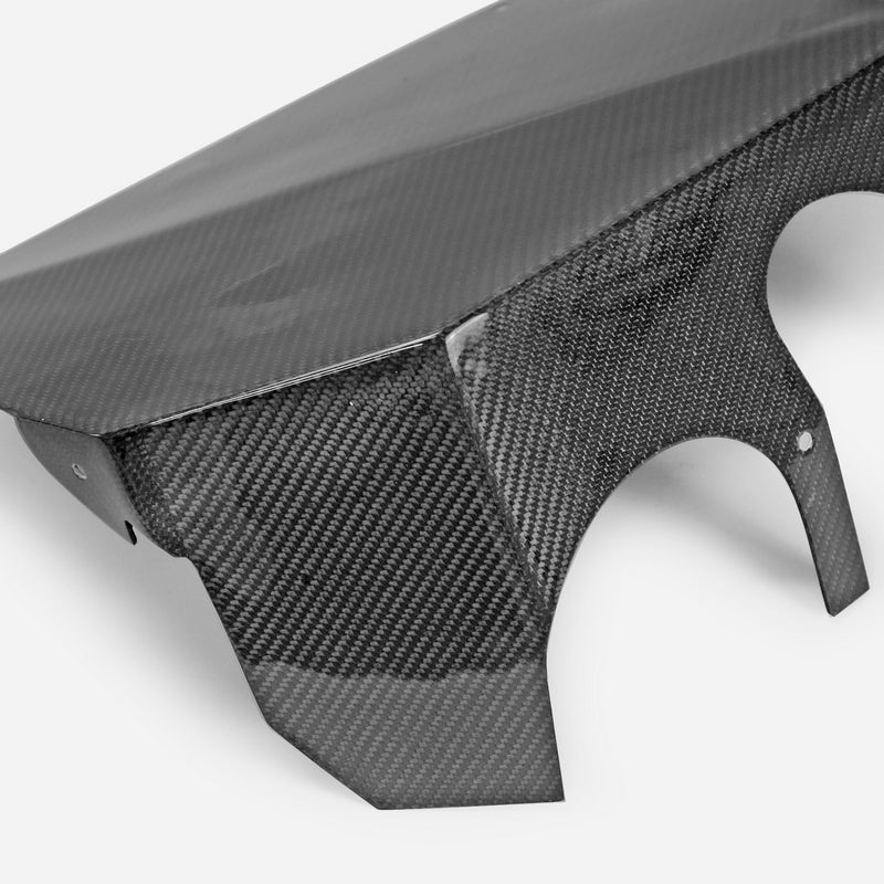 Nissan R34 ER34 HR34 GTT M34 RB25 1995 1996 1997 1998 1999 2000 2001 2002 2003 2004 with Aftermarket Parts - Air Filter Cover Shield Carbon Fiber/FRP from EPR USA