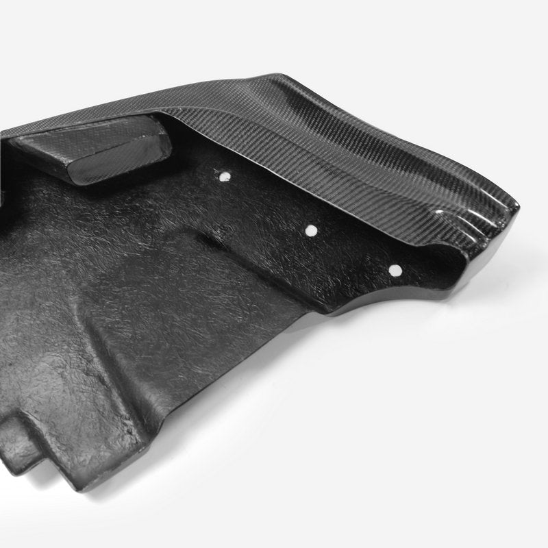 Nissan R34 GTR Base 1999 2000 2001 2002 2003 2004 with Aftermarket Parts - AS Style Front Lip with Undertray Carbon Fiber / FRP from EPR USA