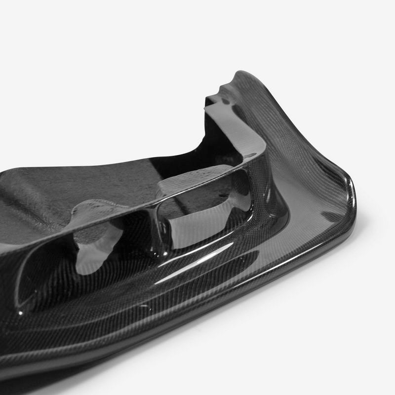 Nissan R34 GTR Base 1999 2000 2001 2002 2003 2004 with Aftermarket Parts - AS Style Front Lip with Undertray Carbon Fiber / FRP from EPR USA