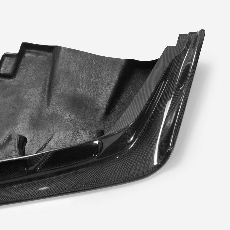 Nissan R34 GTR Base 1999 2000 2001 2002 2003 2004 with Aftermarket Parts - AS Style Front Lip with Undertray Carbon Fiber / FRP from EPR USA