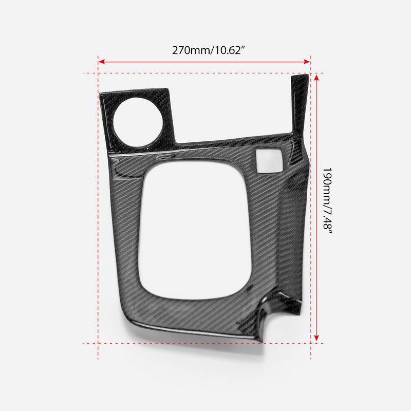 Nissan R34 GTT Automatic Transmission 1999 2000 2001 2002 2003 2004 with Aftermarket Parts - Gear Surround Stick On Carbon Fiber from EPR USA