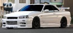 EPR USA UR Style Front Bumper for Nissan R34 GTT ER34 HR34 Carbon Fiber/FRP