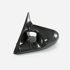 Nissan R34 HR34 GTT 1999 2000 2001 2002 2003 2004 with Aftermarket Parts - GRNDO Style Aero Mirror Carbon Fiber / FRP from EPR USA