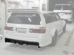 Nissan R34 M34 Stagea1999 2000 2001 2002 2003 2004 with Aftermarket Parts - Rear Bumper Diffuser TK Style Carbon Fiber / FRP from EPR USA