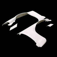 Nissan R33 Skyline GTR 1995 1996 1997 1998 with Aftermarket Parts - RB Style Front Fenders & Rear Fender Carbon Fiber / FRP from EPR USA
