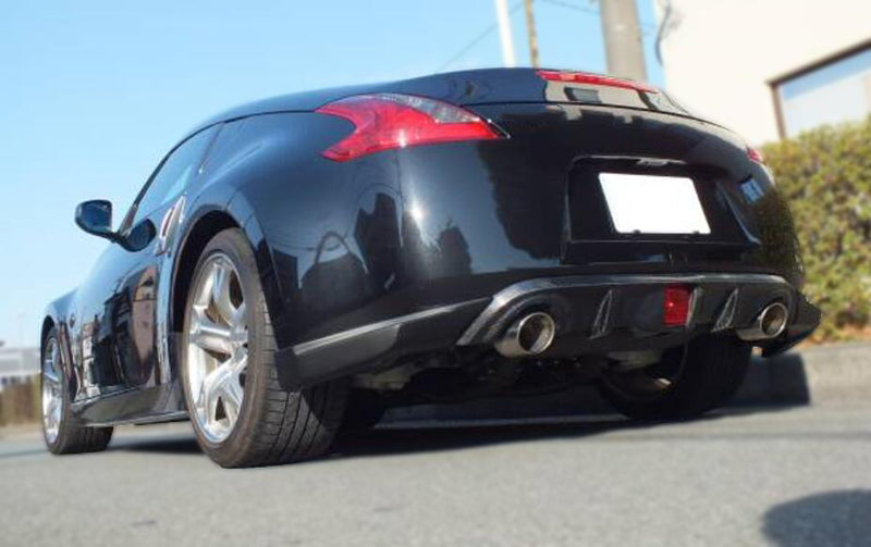 Nissan 370Z Sport Touring Base Fairlady Z Z34 Pre-Facelift 2009 2010 2011 & 370Z Sport Touring Base Fairlady Z Z34 Facelift 2012 2013 2014 2015 2016 2017 2018 2019 2020 with Aftermarket Parts - Rear Canards Carbon Fiber / FRP from EPR USA