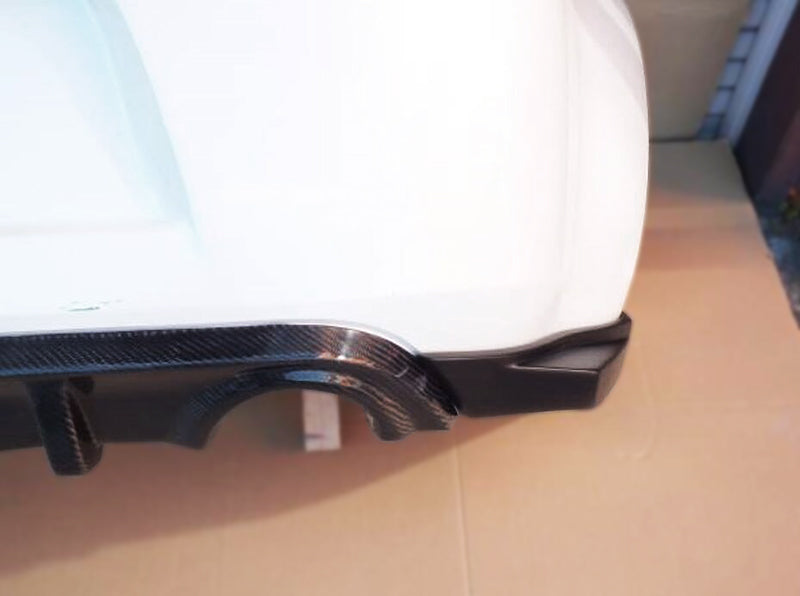 Nissan 370Z Sport Touring Base Fairlady Z Z34 Pre-Facelift 2009 2010 2011 & 370Z Sport Touring Base Fairlady Z Z34 Facelift 2012 2013 2014 2015 2016 2017 2018 2019 2020 with Aftermarket Parts - Rear Canards Carbon Fiber / FRP from EPR USA