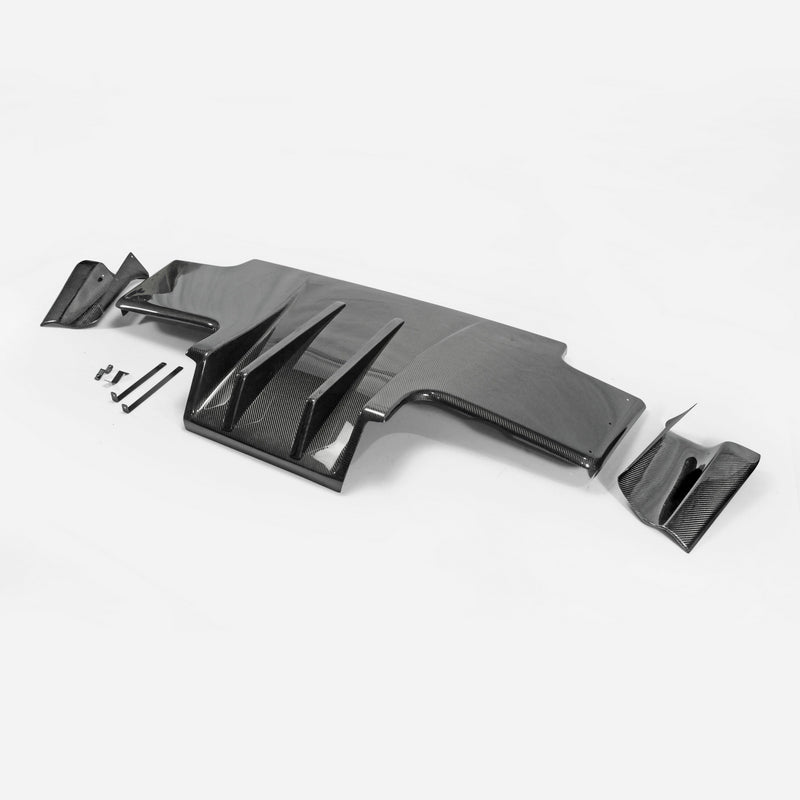Nissan R33 Skyline GTR 1995 1996 1997 1998 with Aftermarket Parts - Rear Diffuser Carbon Fiber / FRP from EPR USA