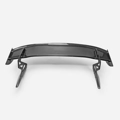 Honda Civic Type-R FK8 2017 2018 2019 2020 2021 & Civic 10th Gen FK7 2017 2018 2019 2020 2021 with Aftermarket Parts - SPN Style Rear GT Spoiler Carbon Fiber / FRP from EPR USA