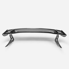 Honda Civic Type-R FK8 2017 2018 2019 2020 2021 & Civic 10th Gen FK7 2017 2018 2019 2020 2021 with Aftermarket Parts - SPN Style Rear GT Spoiler Carbon Fiber / FRP from EPR USA
