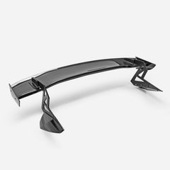 Honda Civic Type-R FK8 2017 2018 2019 2020 2021 & Civic 10th Gen FK7 2017 2018 2019 2020 2021 with Aftermarket Parts - SPN Style Rear GT Spoiler Carbon Fiber / FRP from EPR USA