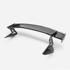 Honda Civic Type-R FK8 2017 2018 2019 2020 2021 & Civic 10th Gen FK7 2017 2018 2019 2020 2021 with Aftermarket Parts - SPN Style Rear GT Spoiler Carbon Fiber / FRP from EPR USA