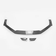Honda Civic Type-R FK8 2017 2018 2019 2020 2021 with Aftermarket Parts - EPA Front Lip Extension Carbon Fiber / FRP from EPR USA