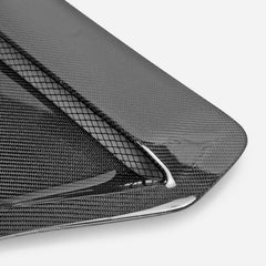 Honda Civic Type-R FK8 2017 2018 2019 2020 2021 with Aftermarket Parts - Rear Hood Vent Carbon Fiber from EPR USA