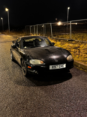 Mazda Miata MX-5 1.6L 1.8L NA6 NA8 1990 1991 1992 1993 1994 1995 1996 1997 with Aftermarket Parts - Rear Lip Spoiler Carbon Fiber / FRP from EPR USA
