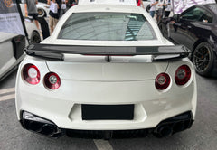 Nissan GTR R35 CBA DBA EBA Nismo 2008 2009 2010 2011 2012 2013 2014 2015 2016 2017 2018 2019 2020 2021 2022 2023 2024 with Aftermarket Parts - Rear Spoiler Carbon Fiber from EPR USA