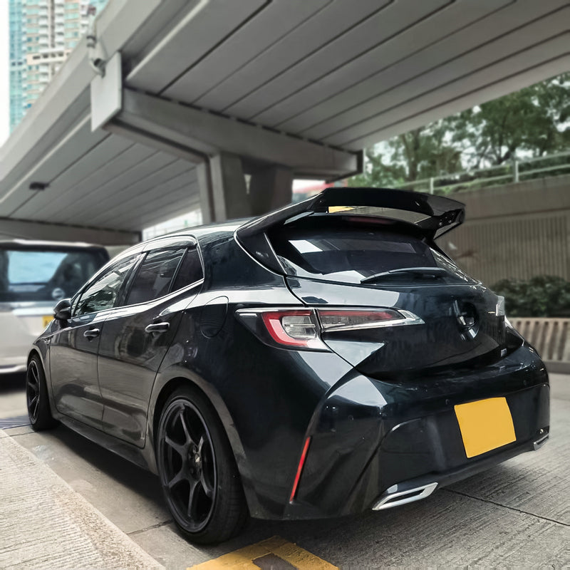 Toyota GR Corolla 2023-ON with Aftermarket Parts - Rear Spoiler Carbon Fiber / FRP from EPR USA