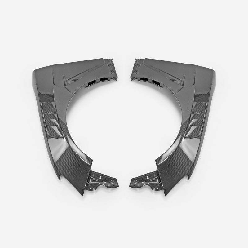 Subaru Toyota BRZ ZD8 2022 2023 2024 & GR86 ZN8 2022 2023 2024 with Aftermarket Parts - EPA2 Style Front Fender Carbon Fiber / FRP from EPR USA