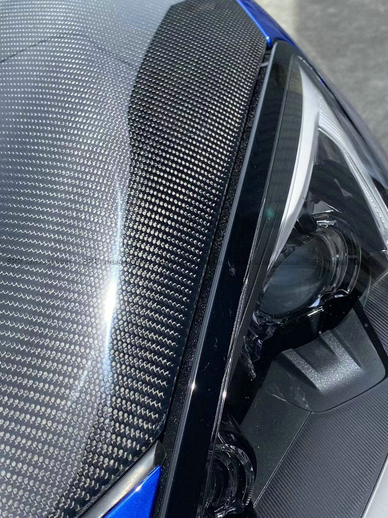 Subaru BRZ ZD8 2022 2023 2024 & Toyota GR86 ZN8 2022 2023 2024 with Aftermarket Parts - EPA1 Style Hood Carbon Fiber / FRP from EPR USA