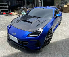 Subaru BRZ ZD8 2022 2023 2024 & Toyota GR86 ZN8 2022 2023 2024 with Aftermarket Parts - EPA1 Style Hood Carbon Fiber / FRP from EPR USA