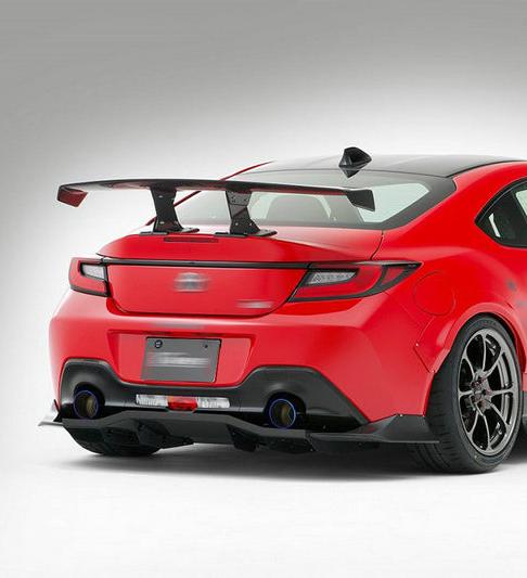 Subaru BRZ ZD8 2022 2023 2024 & Toyota GR86 ZN8 2022 2023 2024 with Aftermarket Parts - VRSA1 Style Rear Diffuser Pre-preg Carbon Fiber from EPR USA