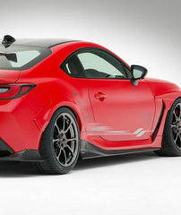 Subaru BRZ ZD8 2022 2023 2024 & Toyota GR86 ZN8 2022 2023 2024 with Aftermarket Parts - VRSA1 Style Side Skirts Carbon Fiber / FRP from EPR USA
