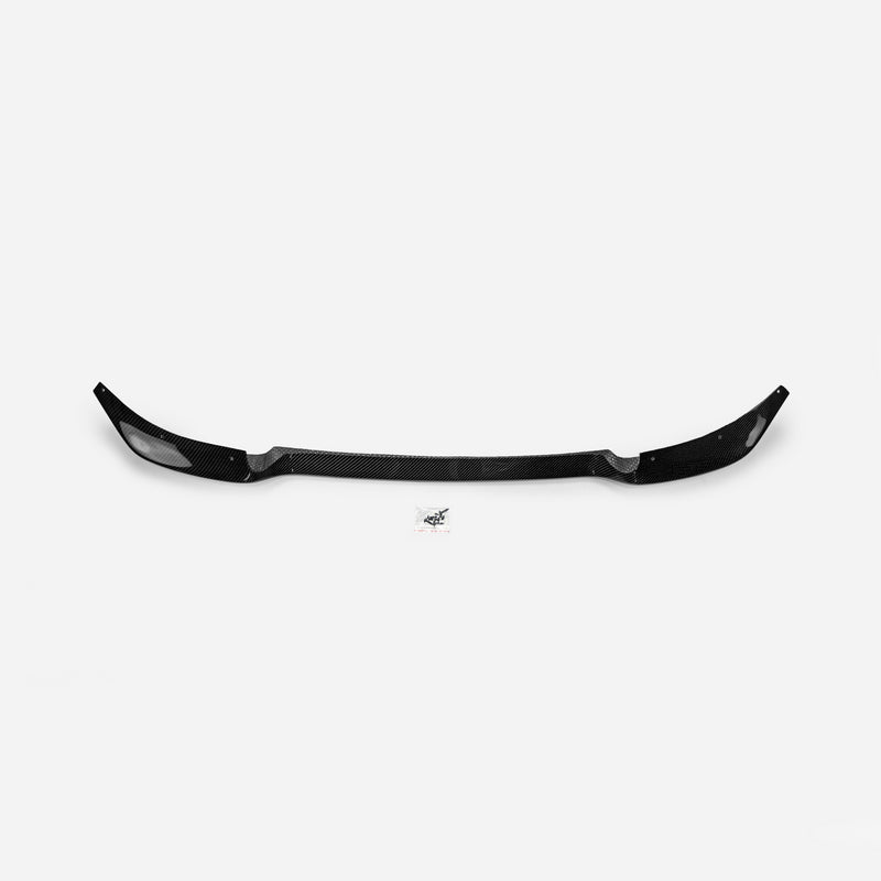 Fiat 595 Abarth Series 4 2016 2017 2018 2019 with Aftermarket Parts - TA Style Front Lip Carbon Fiber from EPR USA