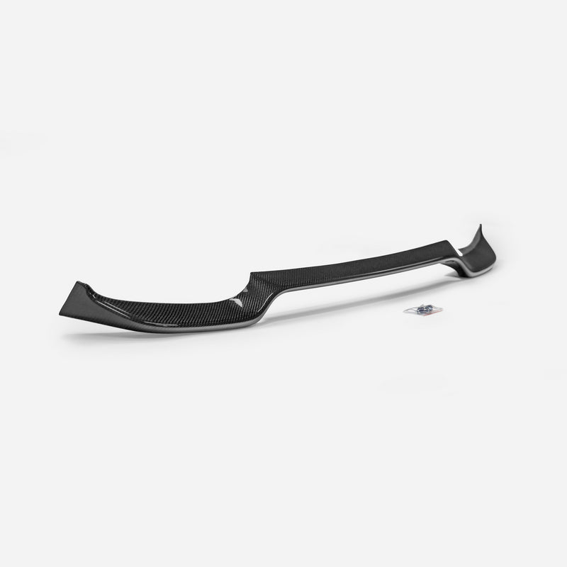 Fiat 595 Abarth Series 4 2016 2017 2018 2019 with Aftermarket Parts - TA Style Front Lip Carbon Fiber from EPR USA