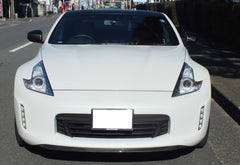Nissan 370Z Sport Touring Base Fairlady Z Z34 Facelift 2012 2013 2014 2015 2016 2017 2018 2019 2020 with Aftermarket Parts - TK Style Front Lip Carbon Fiber / FRP from EPR USA