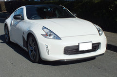 Nissan 370Z Sport Touring Base Fairlady Z Z34 Facelift 2012 2013 2014 2015 2016 2017 2018 2019 2020 with Aftermarket Parts - TK Style Front Lip Carbon Fiber / FRP from EPR USA