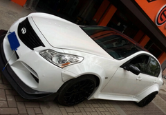 Infiniti G37 G37x Anniversary Limited Journey Sport S X Base 2009 2010 2011 2012 2013 with Aftermarket Parts - TP Style Front Fender FRP from EPR USA